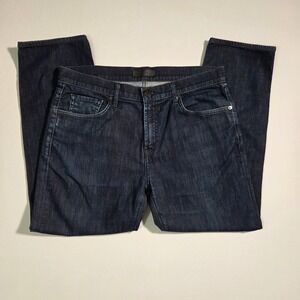 J Brand‎ Mens Kane Slim Straight Dark Wash Stretch Denim Jeans 34x26